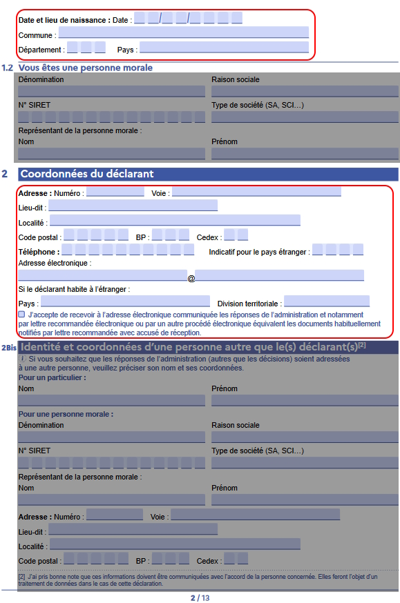 Déclaration préalable 2