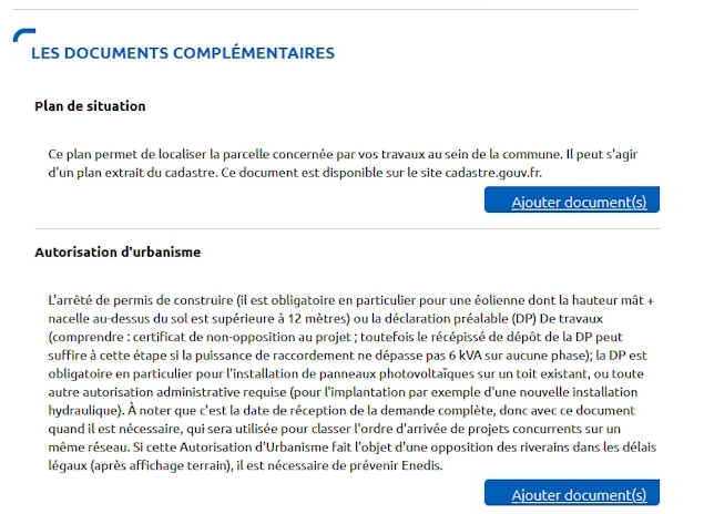 Documents complémentaires partie 1